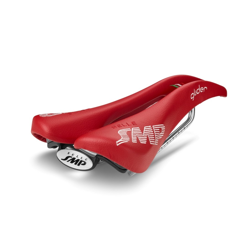 Glider Saddle 136 x 266mm Red