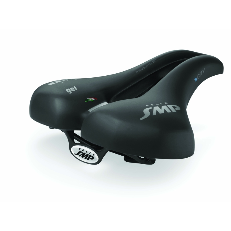 Selle E-City Gel 223 x 259 mm Noir Mat