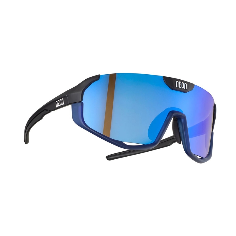 CANYON Glasses Blue/Black with Blue Mirrored Lens