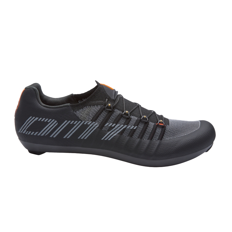 Sapatos de estrada POGI Black/Grey Size 43