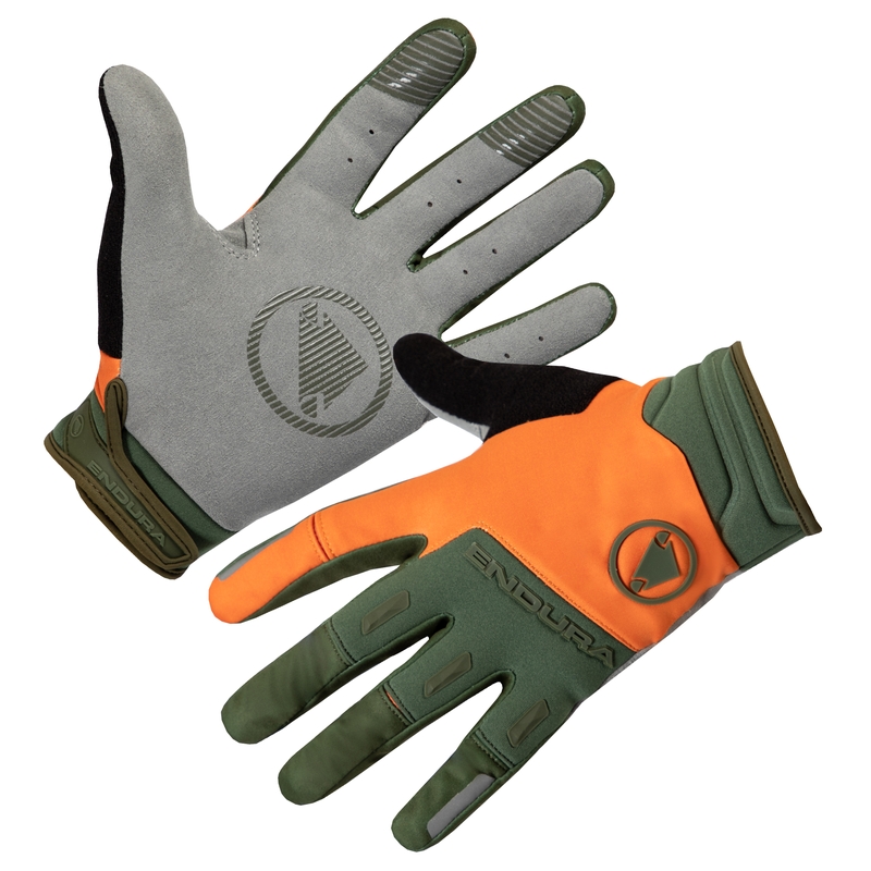 Guanti Invernali SingleTrack Windprood Verde/Giallo/Nero Taglia XL