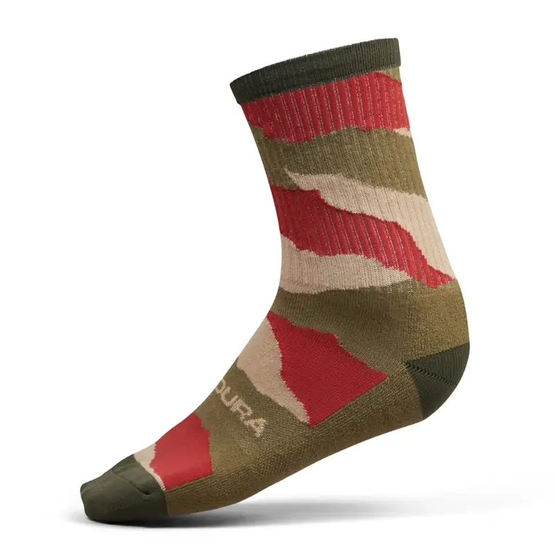 Calze MTB Peak Sock Verde Taglia L/XL - image