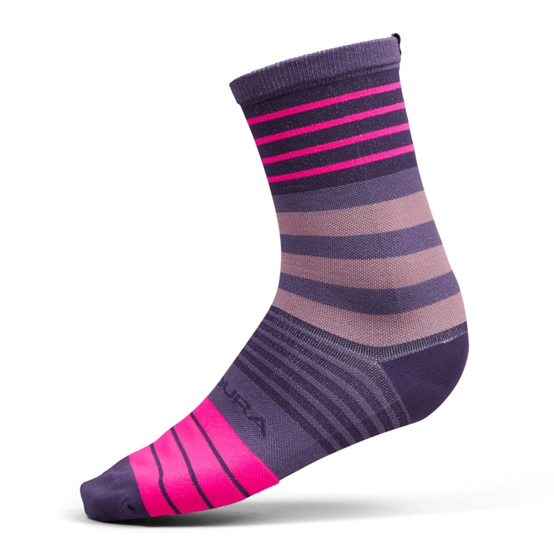 MTB Block Socken lila S/M -Socken