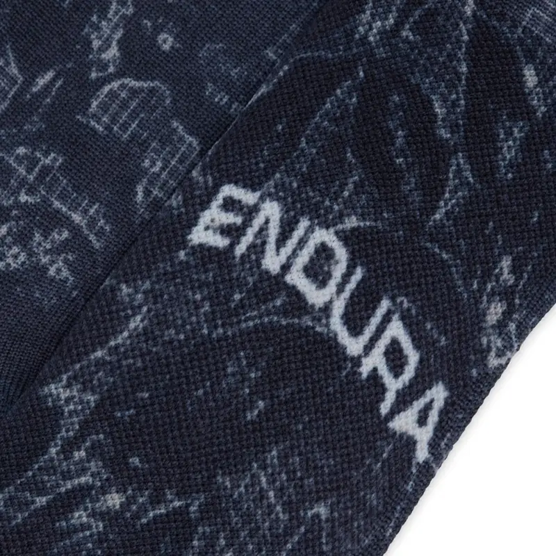 Calze MTB Grid Floral LTD Print Sock Nero Taglia S/M #2