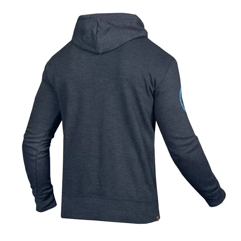 Felpa One Cla Hoodie Blu Taglia L #1
