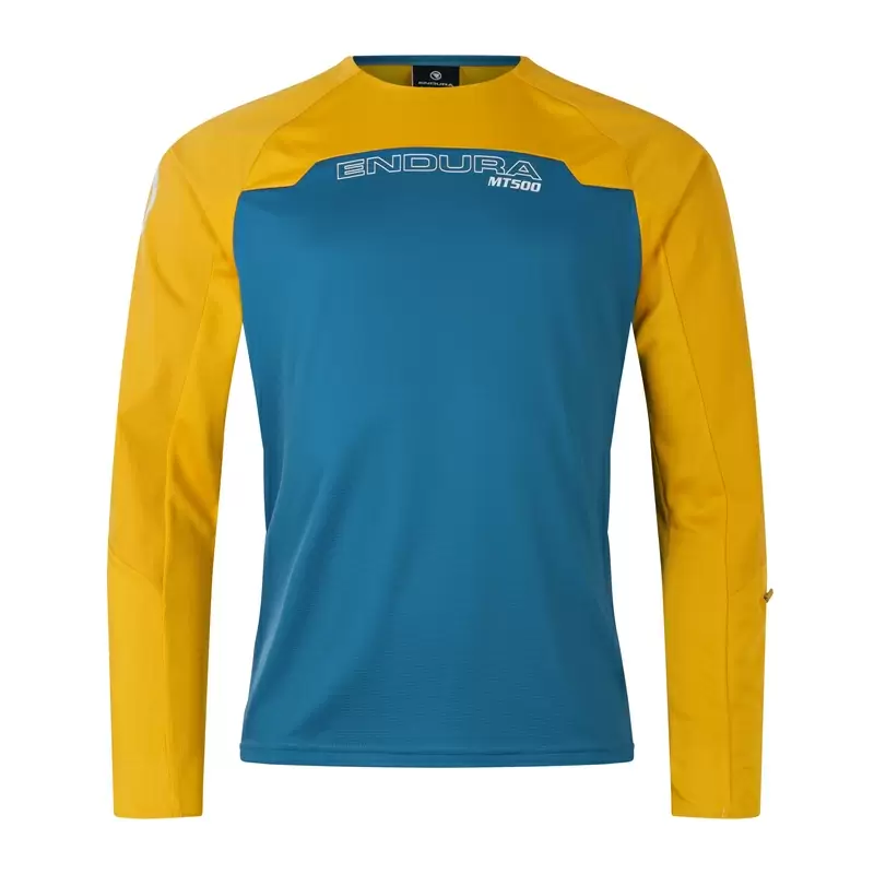 Maglia a Manica Lunga MT500 Burner L/S Jersey Blu Taglia L - image