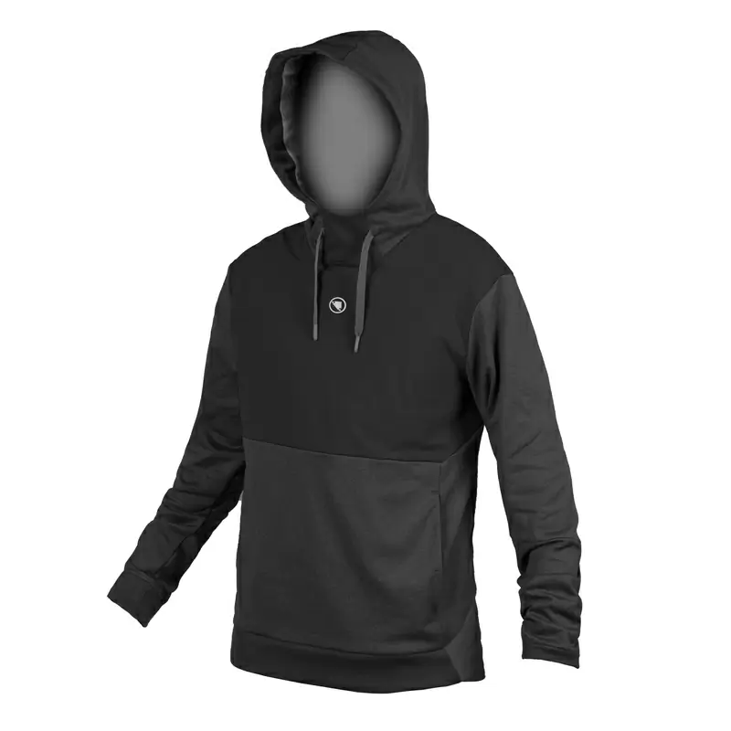 Sweat à capuche Trailster Tech Noir Taille L - image