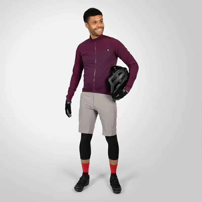 Maglia a Manica Lunga GV500 L/S Jersey Viola Taglia M #4
