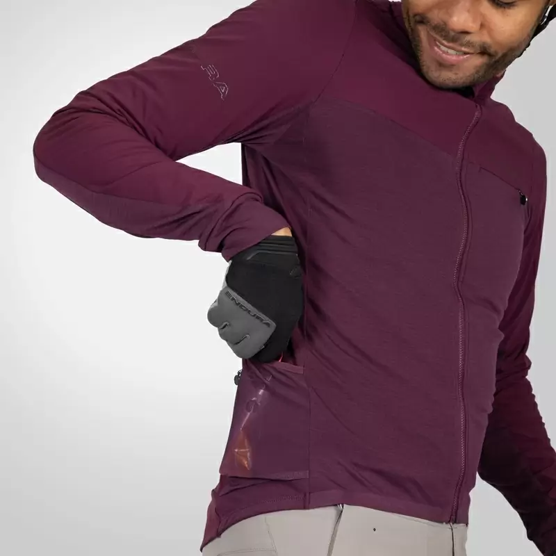 Maglia a Manica Lunga GV500 L/S Jersey Viola Taglia M #6