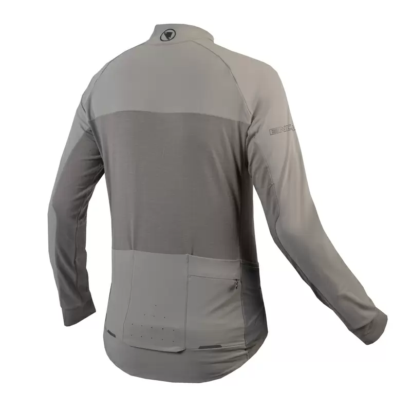 Maglia a Manica Lunga GV500 L/S Jersey Grigio Taglia L #1
