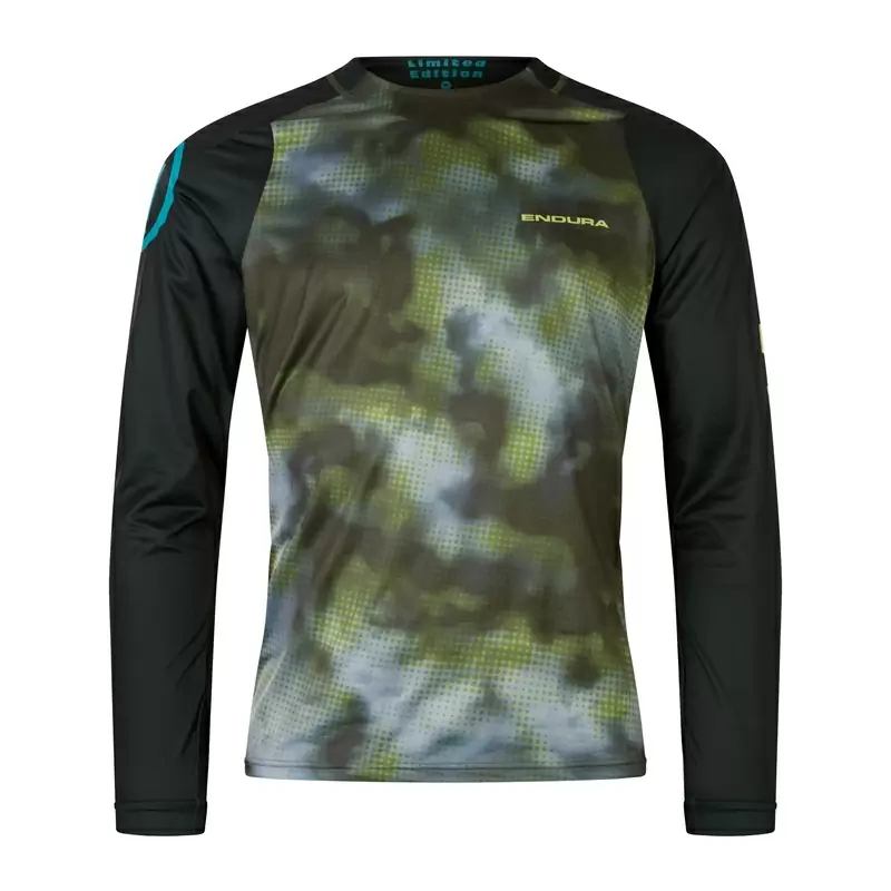 Maglia Manica Lunga Pixel Cloud L/S Tee TLD Nero Taglia L - image