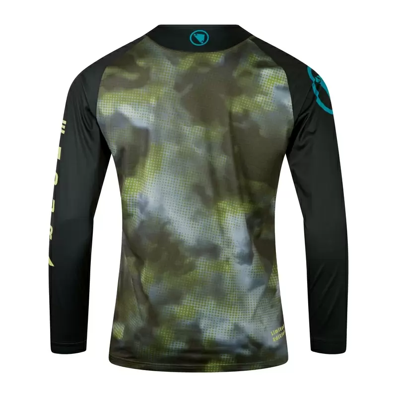 Maglia Manica Lunga Pixel Cloud L/S Tee TLD Nero Taglia L #1