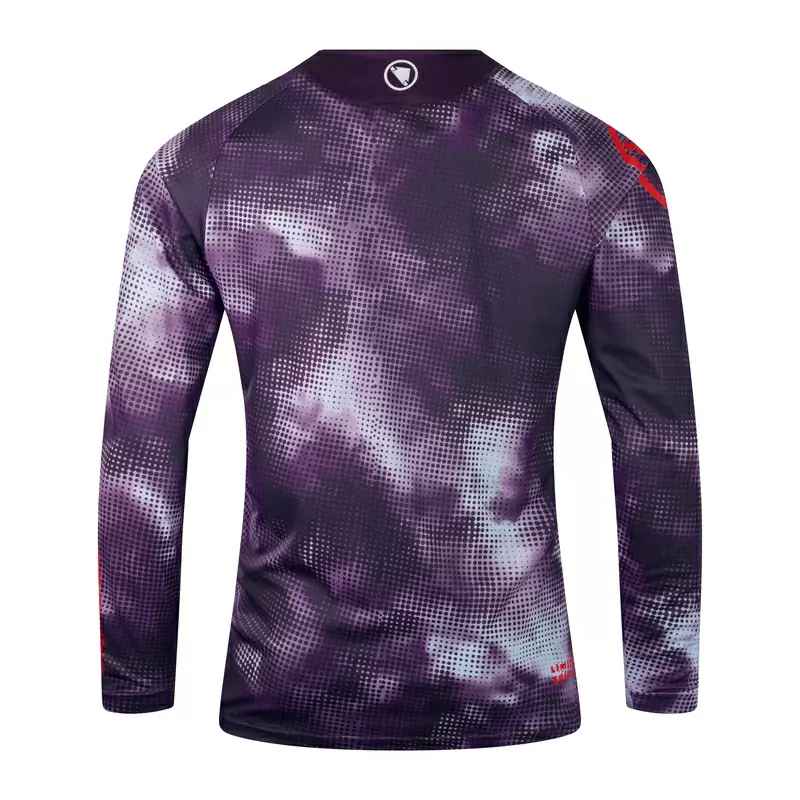 Maglia Manica Lunga Pixel Cloud L/S Tee LTD Viola Taglia L #1