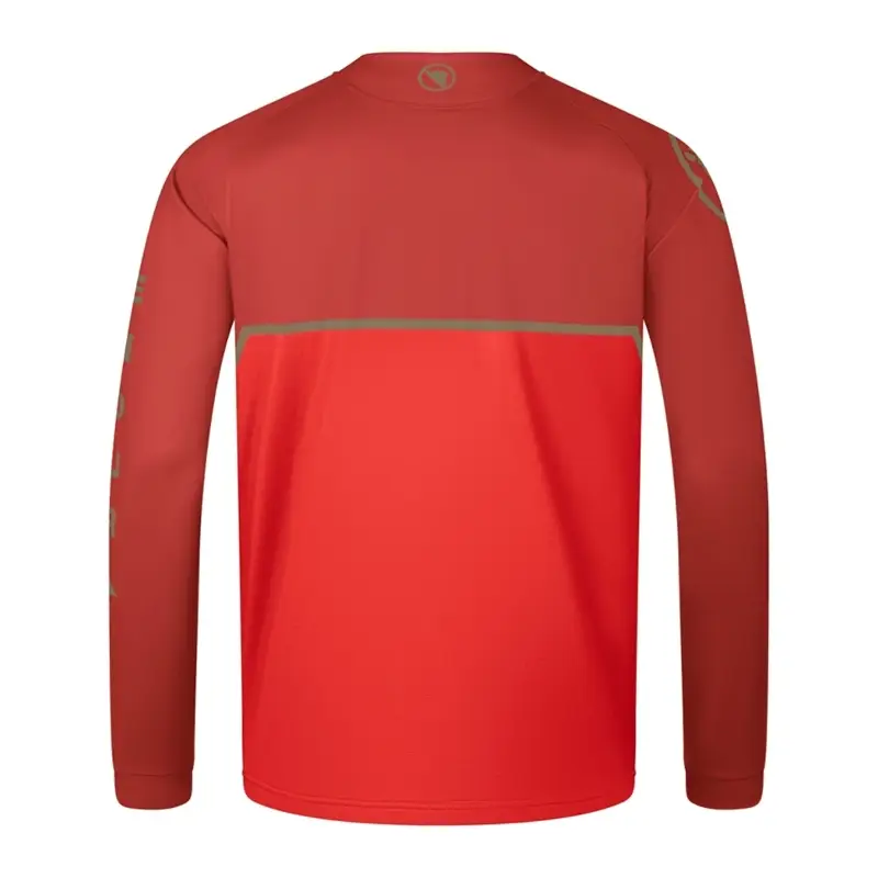 Langarm -Shirt Kern gedruckt L/S Tee Rot Größe XL #1