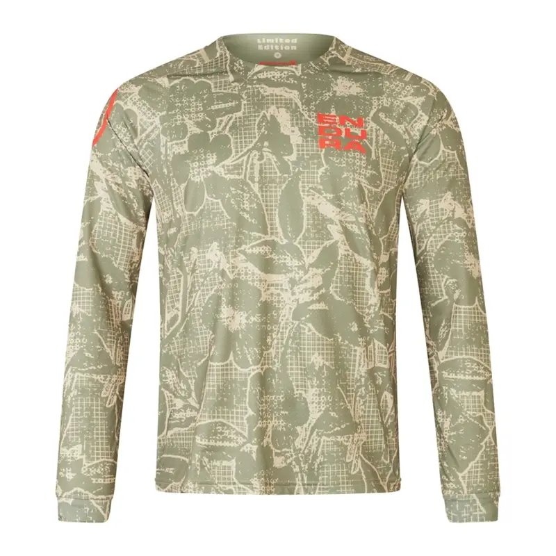 Maglia a maniche lunghe Enduro/DH Grid Floral LTD L/S Tee Taglia L - image