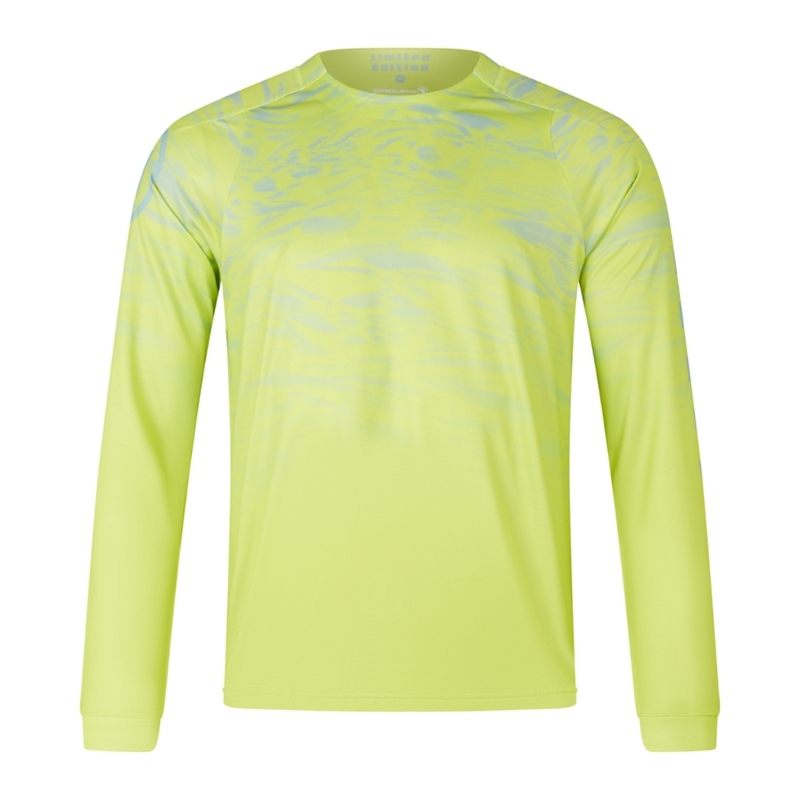 Maglia MTB Manica Lunga Marble LTD Printed L/S Tee Giallo Taglia XL