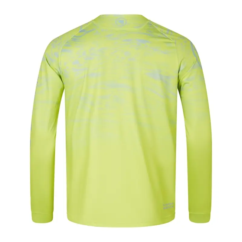 MTB long sleeve marble ltd printed l/s tee yellow size s #1