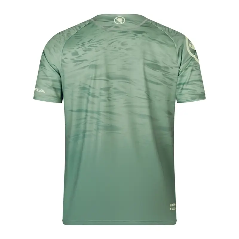 Maglia MTB Maniche Corte Marble LTD Printed S/S Tee Verde Taglia S #1