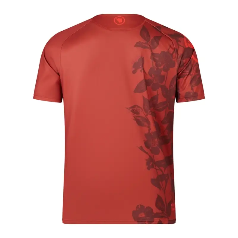 Kurzarm Shirt Botanic Ltd gedruckt S/S Tee Rosso Größe XL #1