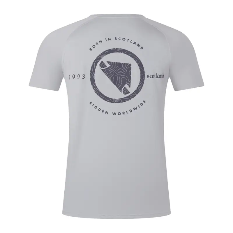 MTB MTB Sleeve Hummanvee S/S Tech Tee Gray Size XS #1