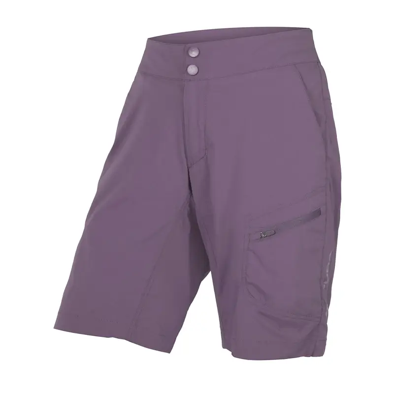 Pantalones Cortos de MTB Hummvee Lite para Mujer Rannoch Pink Talla M - image