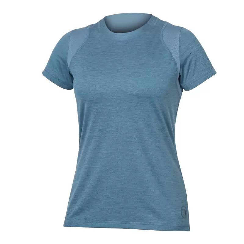 SingleTrack S/S Jersey Damen Kurzarmshirt Blau Größe XS - image