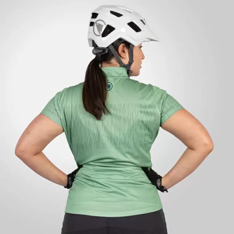 Hummvee Ray S/S Jersey Camiseta Manga Corta Mujer Verde Talla XS #3