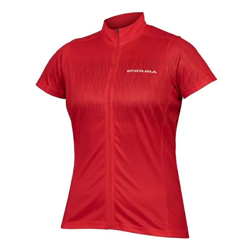 Hummvee Ray S/S Jersey Camiseta Manga Corta Mujer Rojo Talla XS - image