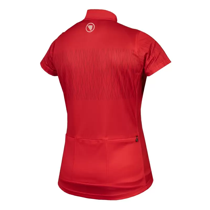 Hummvee Ray S/S Jersey Camiseta Manga Corta Mujer Rojo Talla XS #1