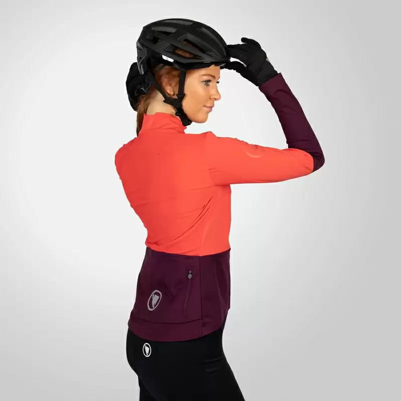 FS260 Jetstream L/S Jersey Chemise à manches longues Rouge/Violet Taille XS #4