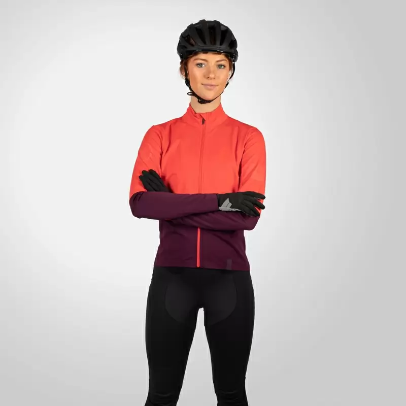 FS260 Jetstream L/S Jersey Chemise à manches longues Rouge/Violet Taille XS #5