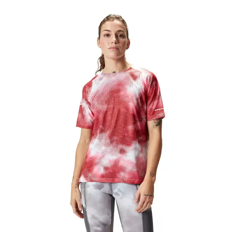 Pixel Cloud Tee Women's Short Sleeve Shirt Orange Size XS #2
