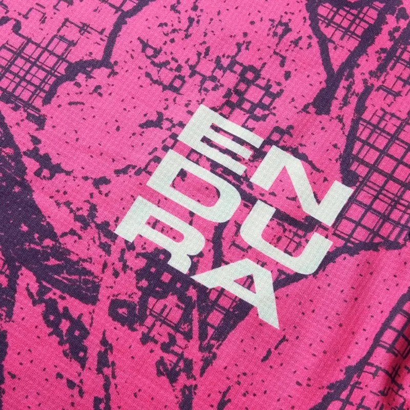 MTB Sleeve Short Short Grid Floral Ltd Woman Rosa Size XS #3
