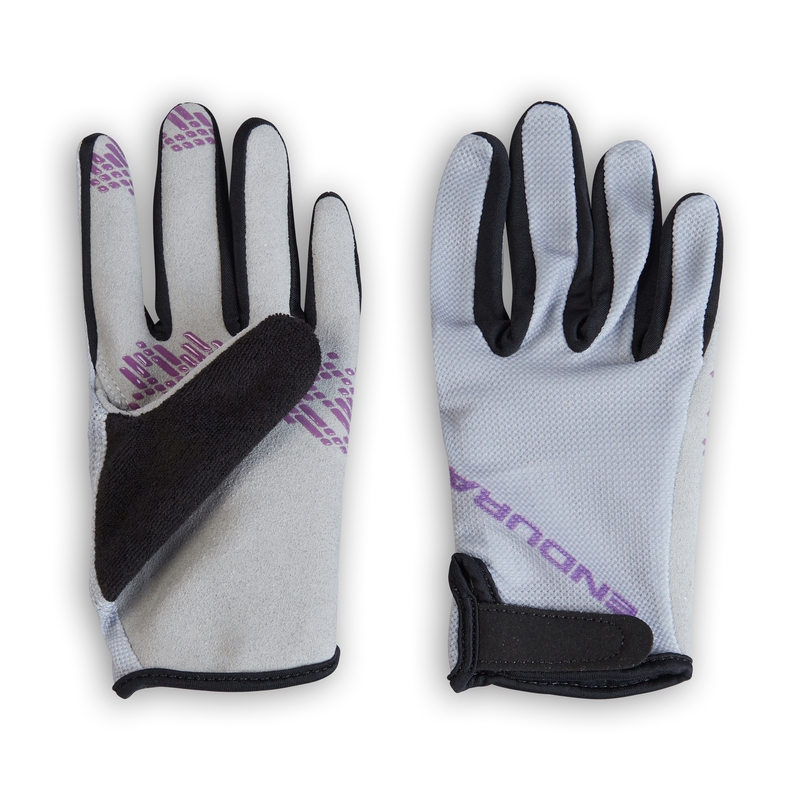 Guanti MTB Hummvee da Bambino Grigio Scuro Taglia S (7-8 anni)
