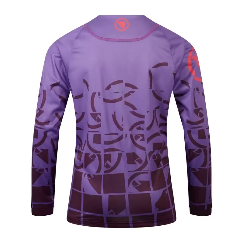 Maglia Manica Lunga MT500 Burner L/S Jersey da Bambina Viola Taglia L (11-12 anni) #1