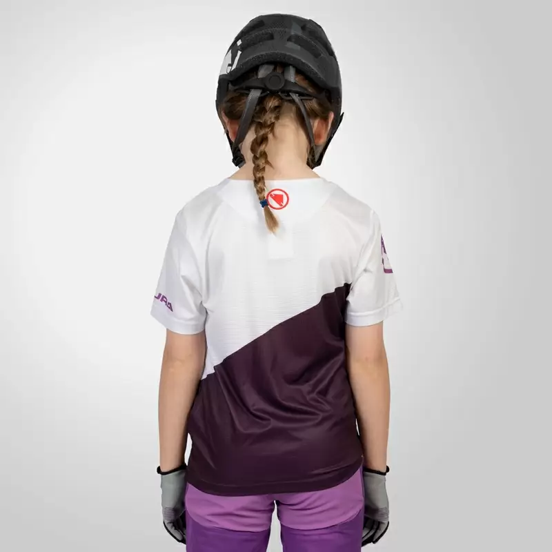 Maglia a Manica Corta SingleTrack Core Tee da Bambino Viola Taglia S (7-8 anni) #3