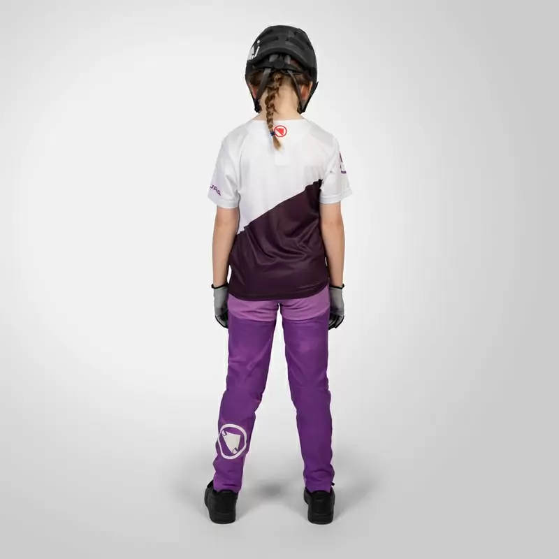 Maglia a Manica Corta SingleTrack Core Tee da Bambino Viola Taglia S (7-8 anni) #7