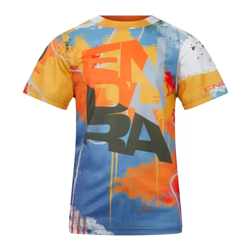 Maglia Manica Corta SingleTrack Core Tee da Bambino Multicolore Taglia L (11-12 anni) - image