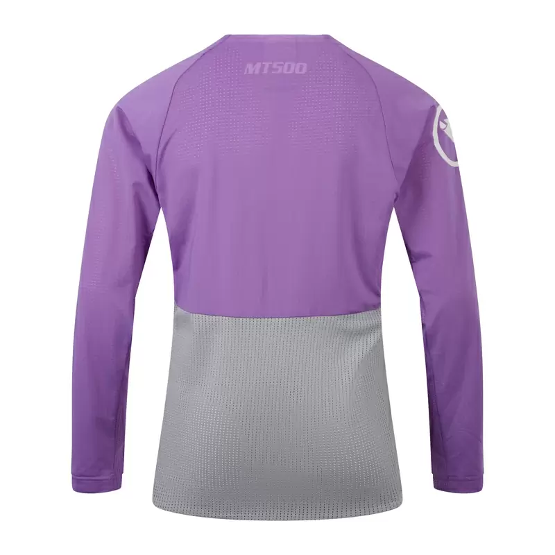 Langarmshirt MT500 L/S Jersey für Kinder Lila Größe S (7-8 Jahre) #1