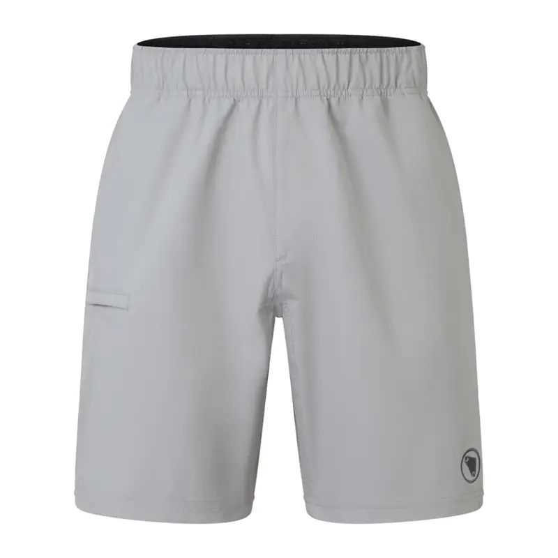 Shorts de loop baggy curto MTB com estojo cinza de volta l - image