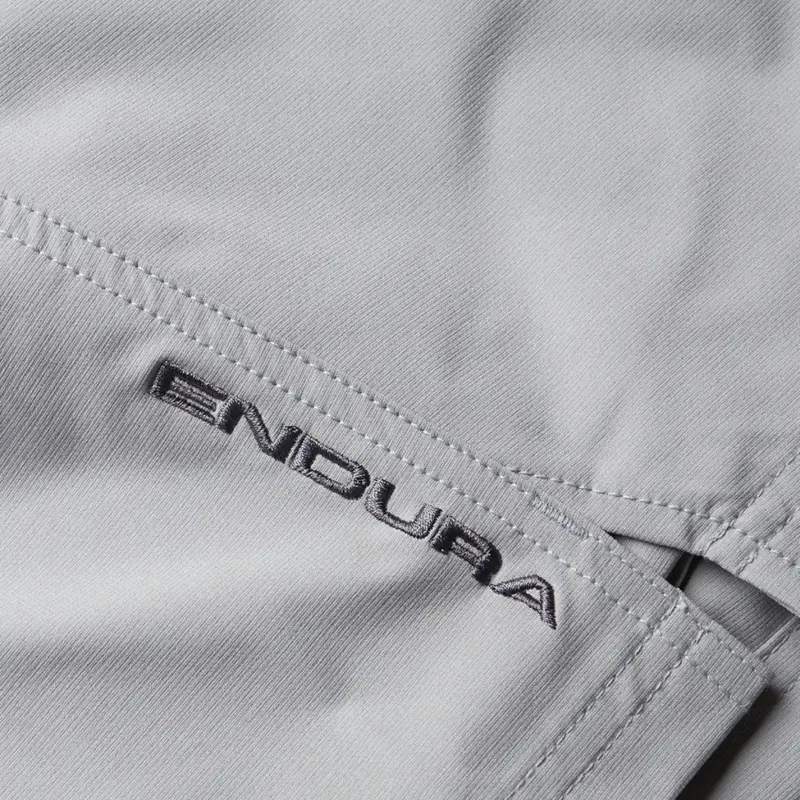 Shorts de loop baggy curto MTB com estojo cinza de volta l #3