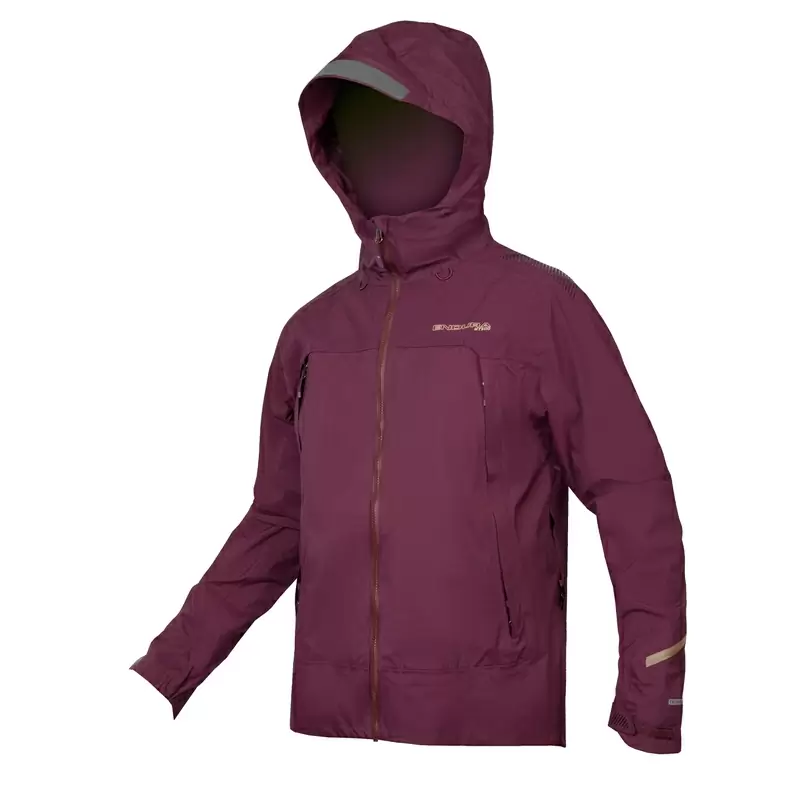 Veste imperméable MT500 II imperméable violet taille XS - image