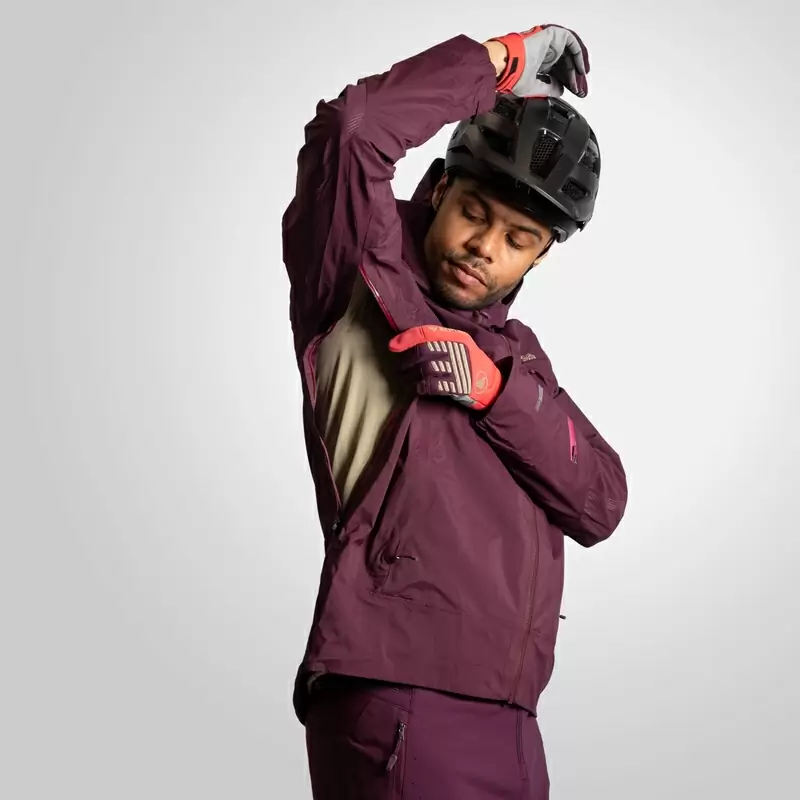 Veste imperméable MT500 II imperméable violet taille XS #9