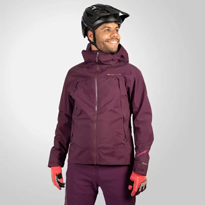 Veste imperméable MT500 II imperméable violet taille XS #2