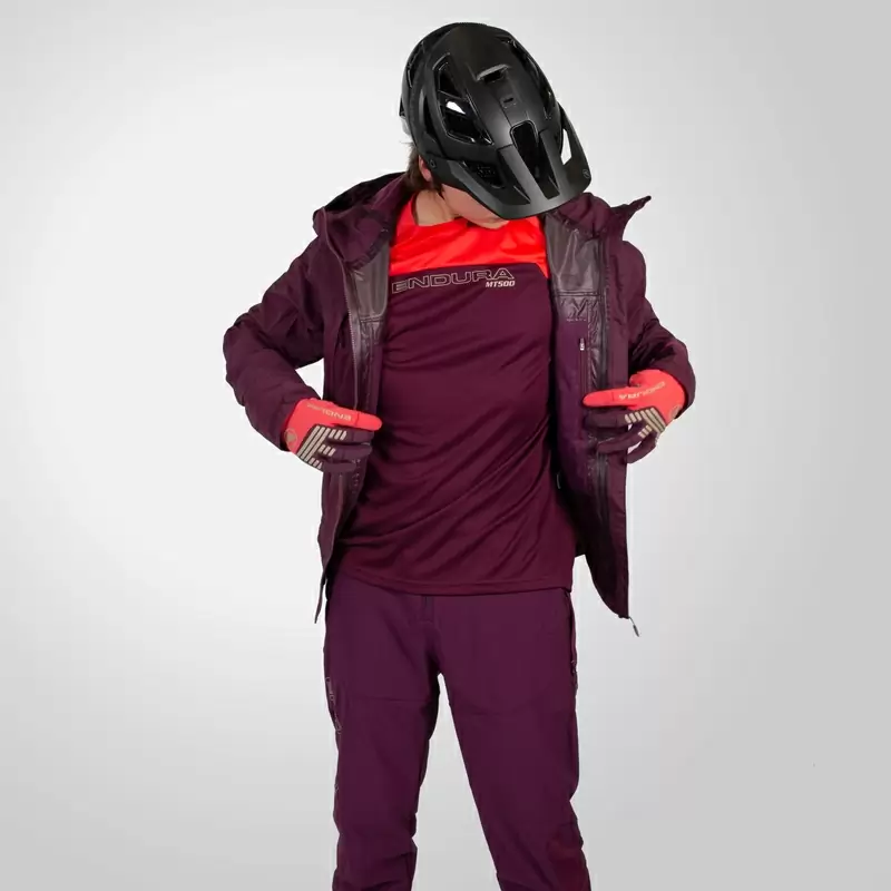 Veste imperméable MT500 II imperméable violet taille XS #4