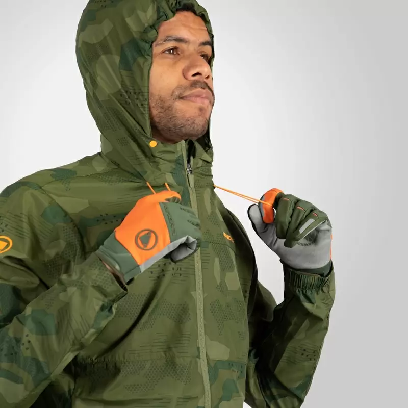 Hummvee WP Shell Jacket Green Size S #11