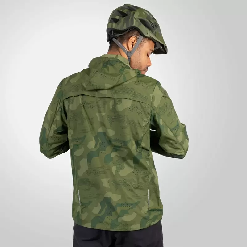 Giacca Hummvee WP Shell Jacket Verde Taglia M #3