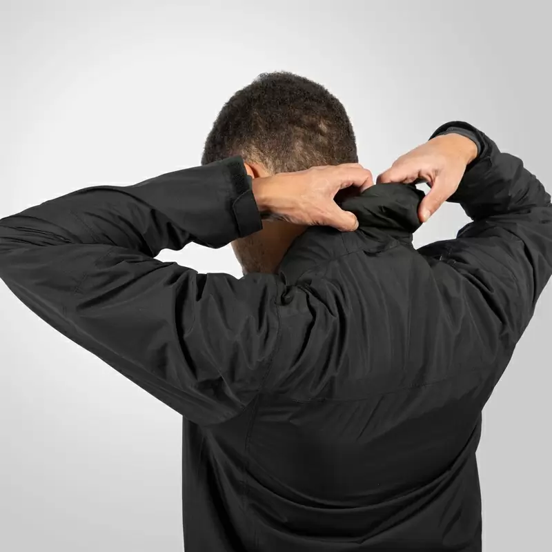 Antipioggia Hummvee 3 in 1 Impermeabile Nero Taglia M #12