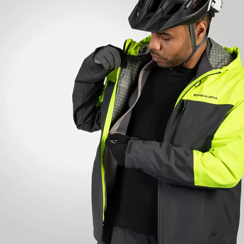 Antipioggia Hummvee 3 in 1 Impermeabile Giallo Taglia M #9