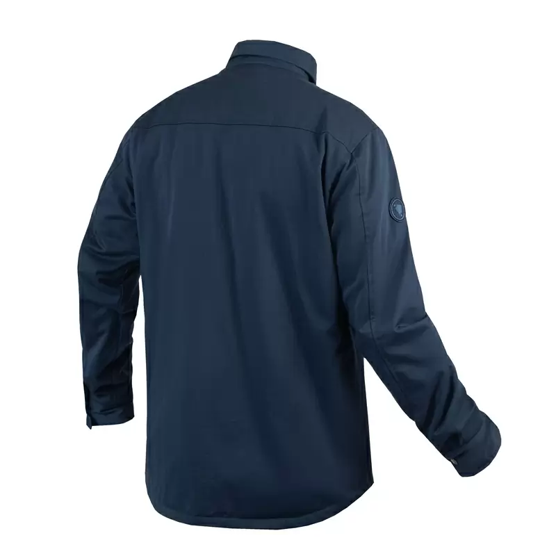 Hummvee Shacket Shirt Blue Size M #1